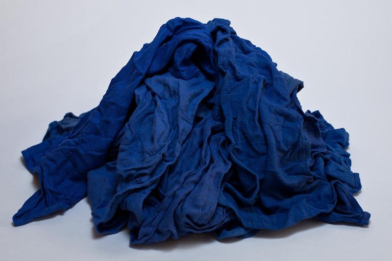 RECYCLED BLUE SURGICAL TOWELS