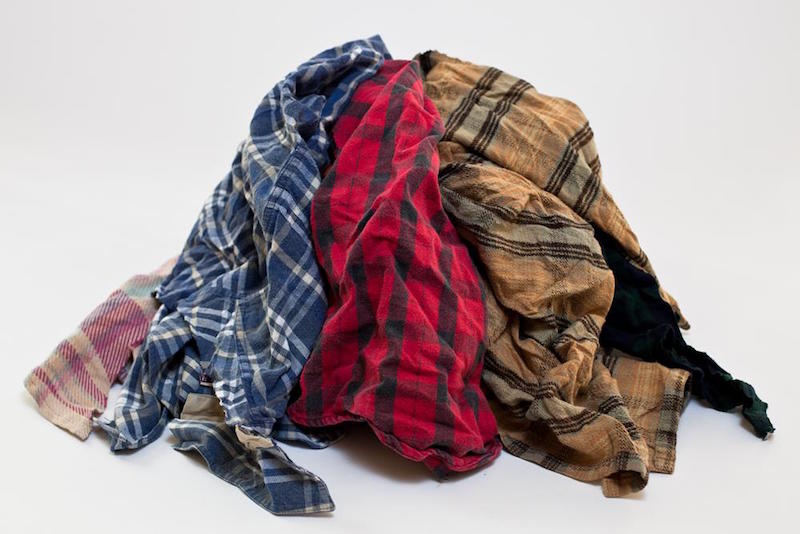 COLOR FLANNEL RAGS