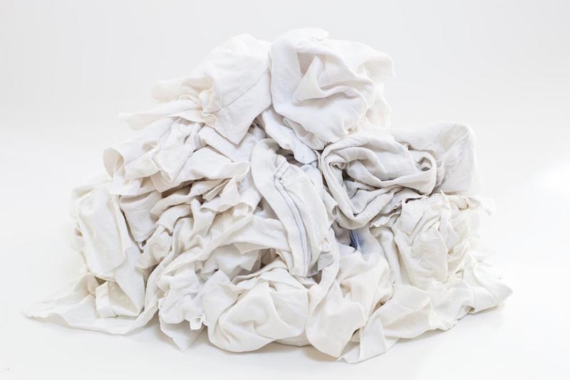 RECYCLED WHITE KNIT RAGS